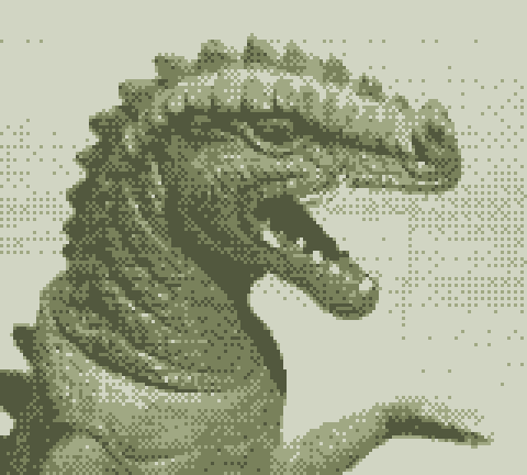 Game Boy Camera Dinosaur